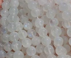 Rainbow Moonstone Rounds, 3.5-4mm