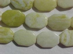 Lemon Jade Octogon Pillows, 25x18mm