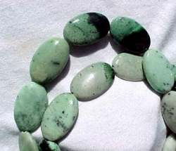 American Jade Ovals, 24x16mm