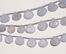 Blue Lace Agate Faceted Briolettes,