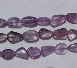 Amethyst Polished Nuggets, 10x14mm