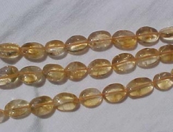 Citrine Ovals, 8x6mm