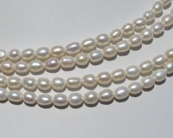 Bridal White, 5.5-6mm rice