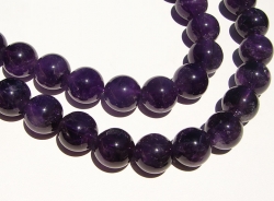 African Amethyst Rounds, 14mm