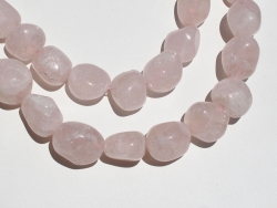 Rose Quartz Tumbled Nuggets, 15-17mm