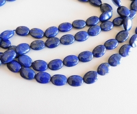 Enhanced Lapis Ovals, 10x14mm