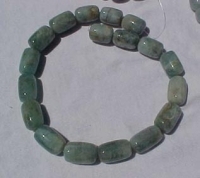 Green Aquamarine Barrels, 22x15mm