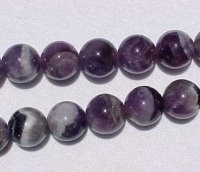 Cape Amethyst Rounds, 14mm