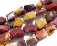 Mookite Faceted Nuggets, 14-16mm