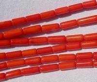 Bamboo Coral Tubes, 12x5mm