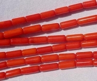 Bamboo Coral Tubes, 12x5mm