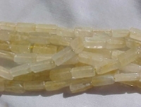 Lemon Adventurine Bricks, 10x4mm