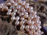 Lilac Pink, 6-6.5mm fringe pearl