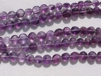 Amethyst Coin Pillows, 5-6mm