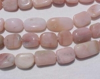 Pink Opal Polished Nuggets, 14-18mm