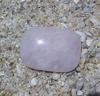 Rose Quartz Pillow, 30x22mm, each