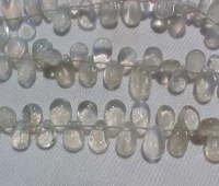 Rainbow Moonstone Polished Briolettes, 9x7mm