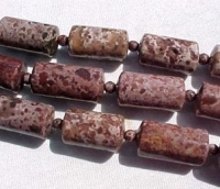 Snakeskin Jasper Cylinders, 23x12mm