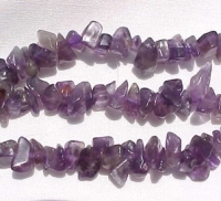 Dark Purple Amethyst Chips