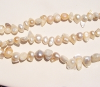 Mabe Shell Pieces, Natural Cream