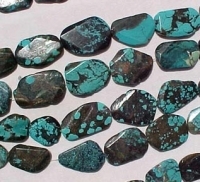 Natural Dark Blue Turquoise Graduated Slabs