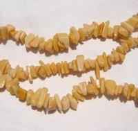 Golden Jade Chips, 7-8mm