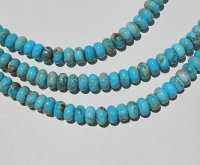 Impression Jasper Rondels, Turquoise Blue, 8mm