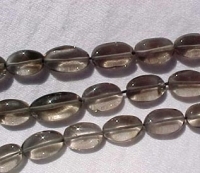 Smoky Quartz Ovals, 12x9mm