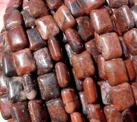 Red Jasper Pillows, 10x8mm