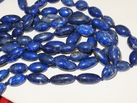 Lapis Lazuli LG Rice Shapes, 10x20mm