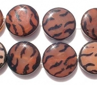 Tiger Glass Disks, 30mm, each