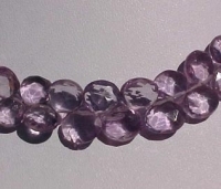 Amethyst Rounder Briolettes, 6-7mm