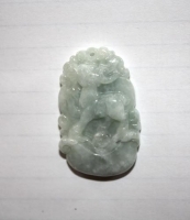 Burmese Jade Charm/Pendant, Goat