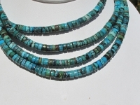 Heshi Turquoise, DK Teal Blue, 6mm