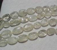 Lemon Quartz Ovals, 12-14mm