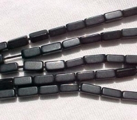 Black Onyx (Synthetic) Bricks 8mm x 4mm