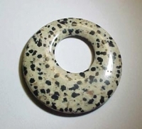 Dalmation Jasper Go Go Donut, 45 mm