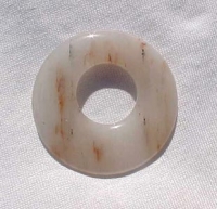White Tiger Agate Go-Go Donut, 45mm