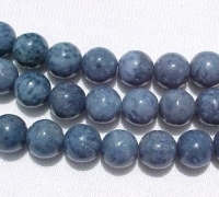 Blue Coral Rounds, 6mm