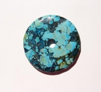 Chinese Turquoise Donut, 55mm