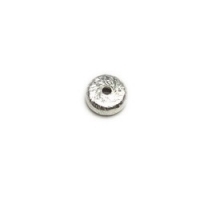 Satin Finish Button Beads, 7mm