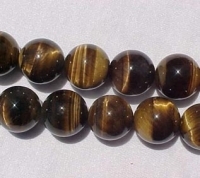 Tigerseye Rounds, 18mm