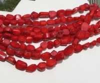 Bamboo Coral Tumbled Nuggets, 8-10mm