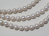 Satin White Short Rice, 11-11.5mm