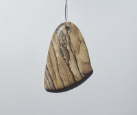 Picture Jasper Freeform Pendant, 54mm