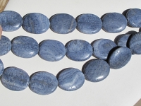 Blue Coral Oval Pillows, 15x20mm