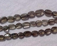 Smoky Quartz Ovals, 9x7mm