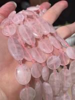 Rose Quartz Mixed Shapes, Oval, Coin, Round