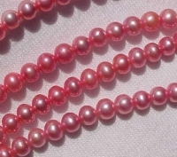 Flamingo Pink, 5.5-6mm potato