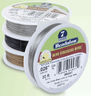 Beadalon Bronze .015 7-Strand Wire, 30